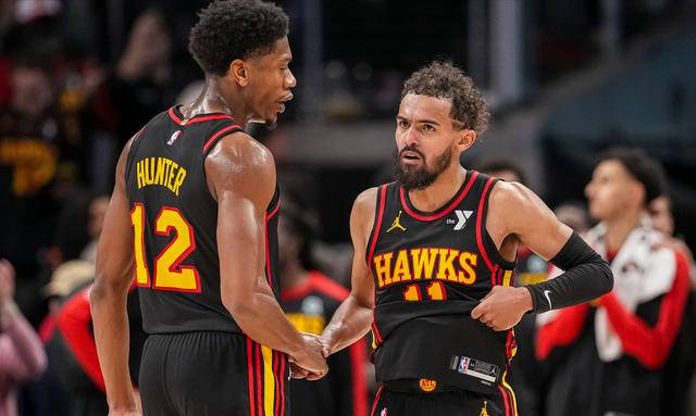 老鹰客场不敌雷霆，特雷-杨努力发挥却无力回天